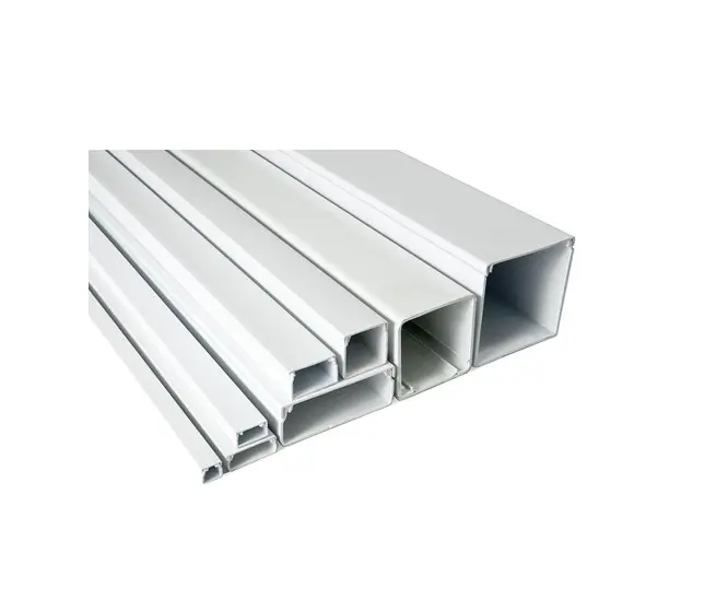 Solid Wall PVC Trunking (16x16x2000mm)