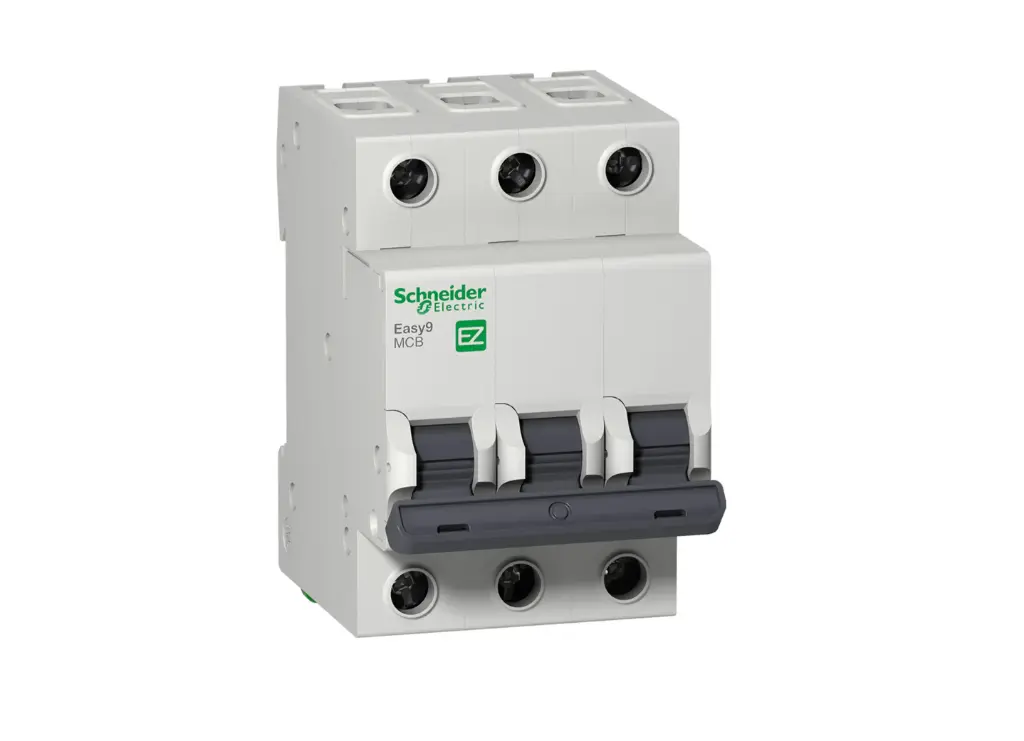 MCB | Easy9 | 3-pole | C Curve | 3kA