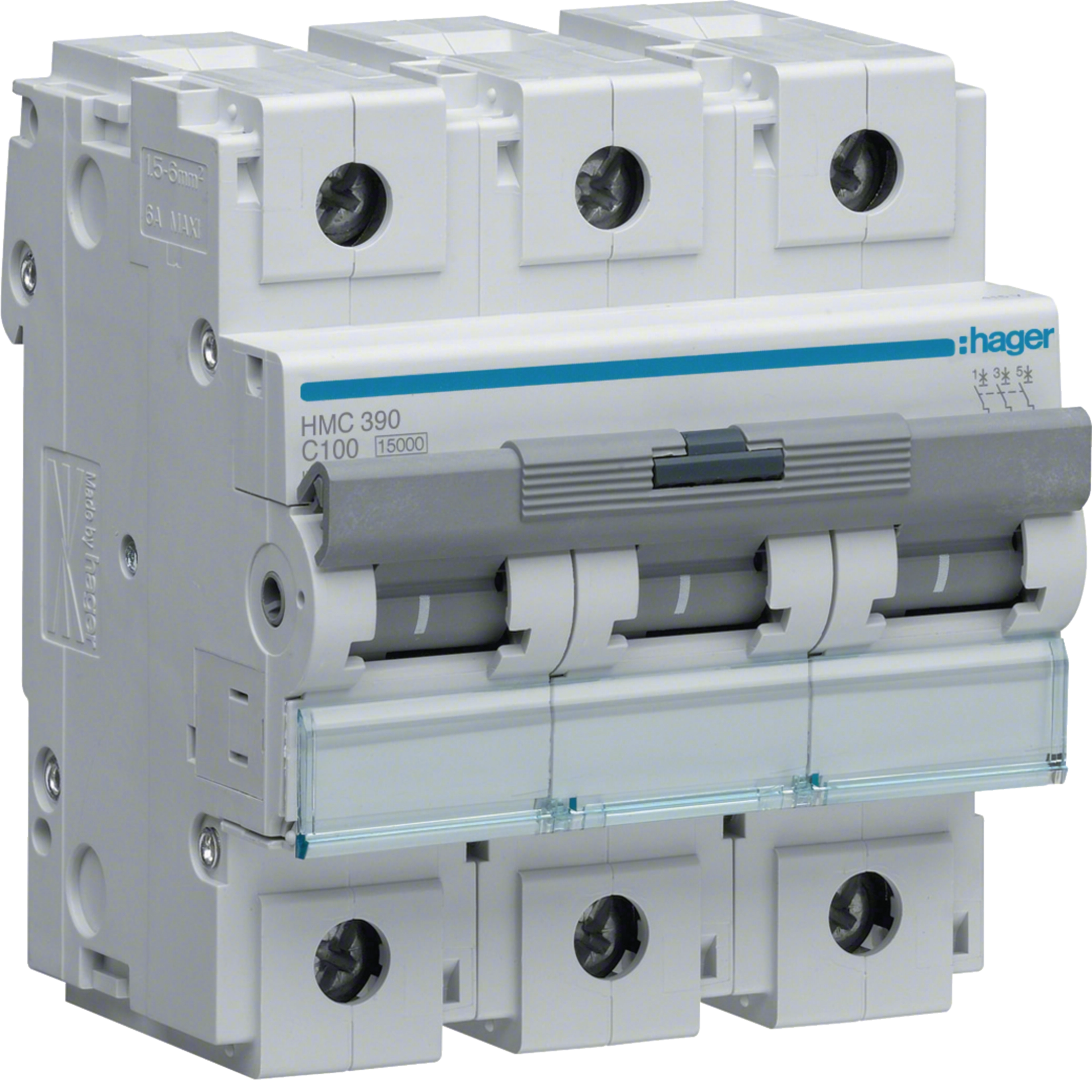 100A 3P 15KA C-CURVE MCB