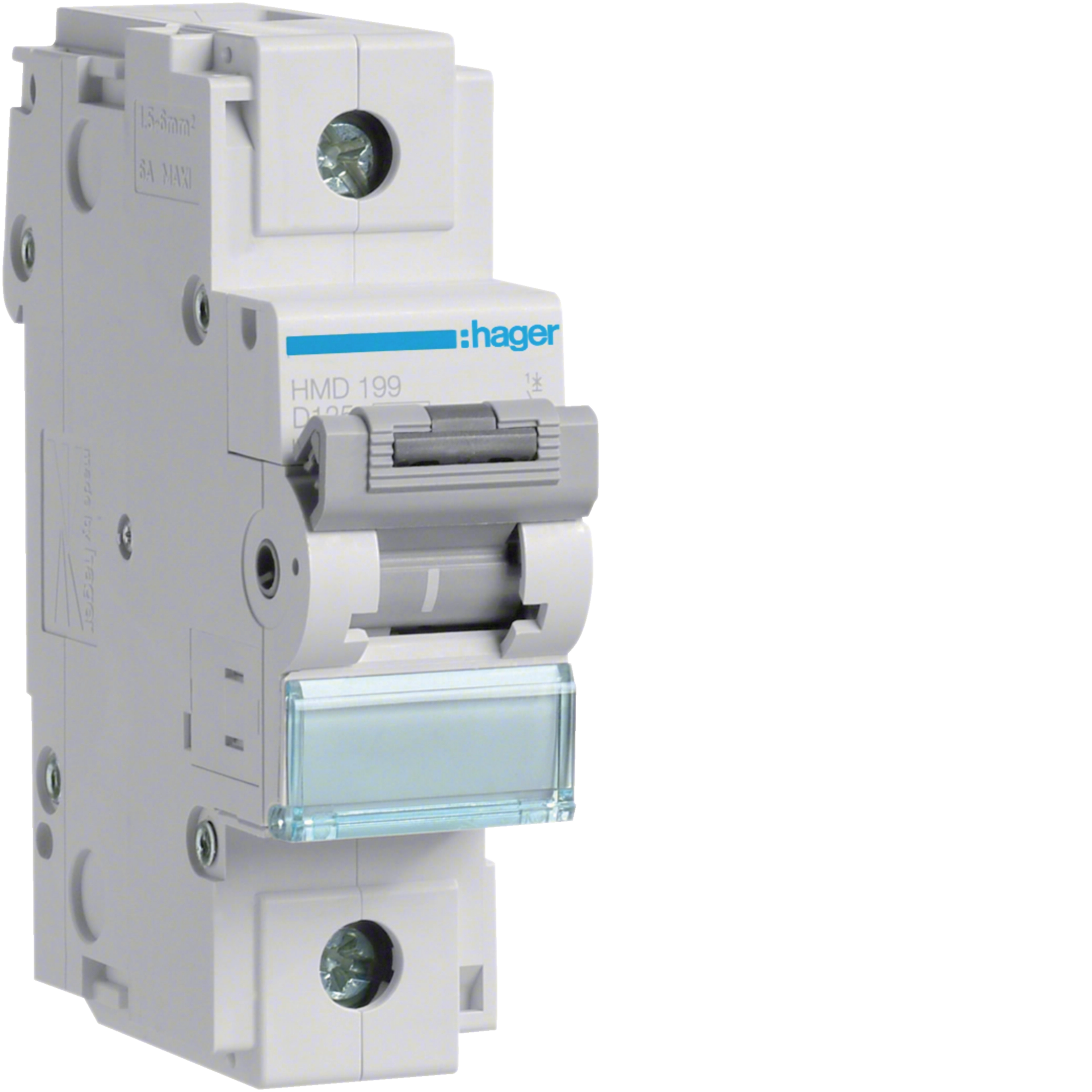 125A 1P 15KA D-CURVE MCB