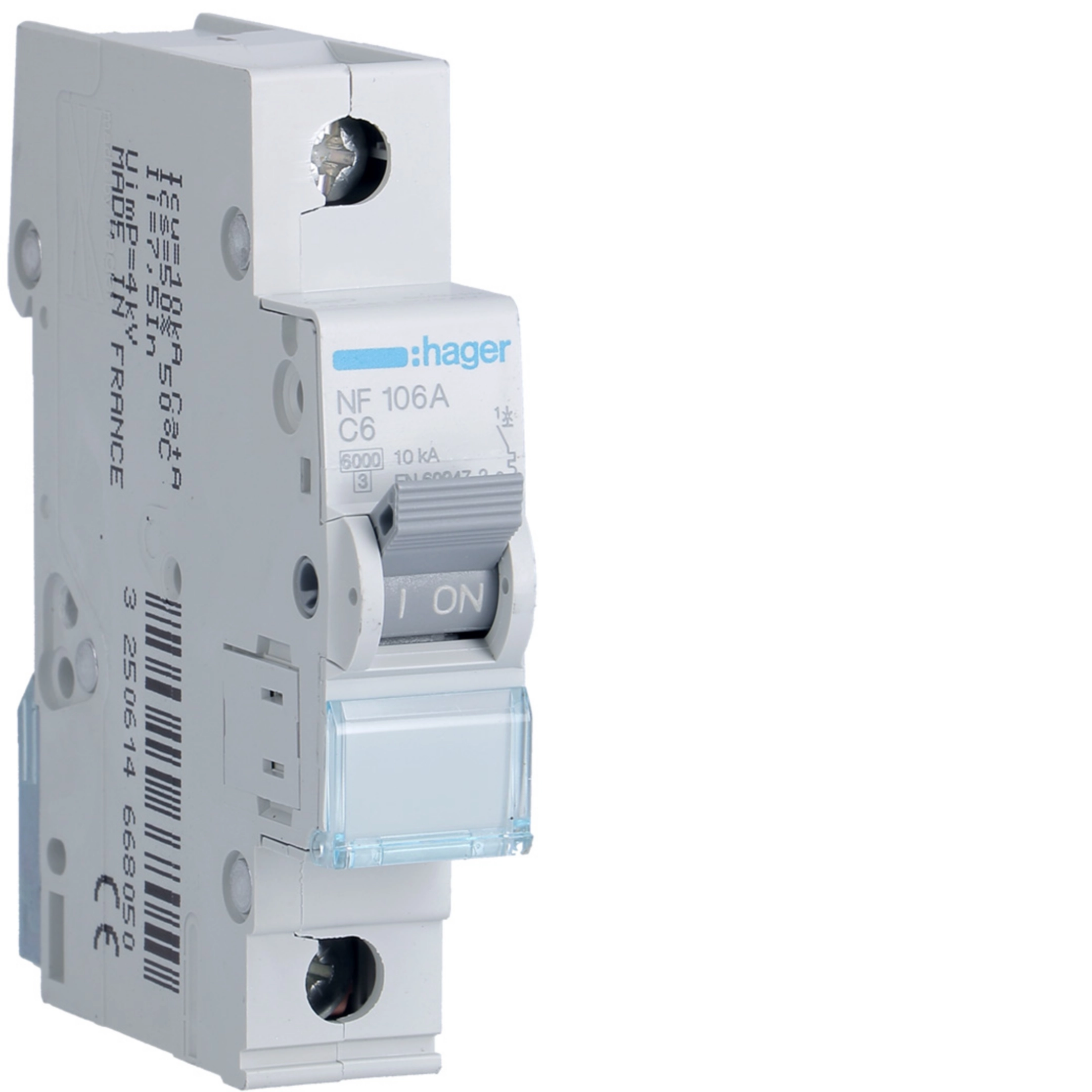 [NF106A] 6A 1P 10KA C-CURVE MCB