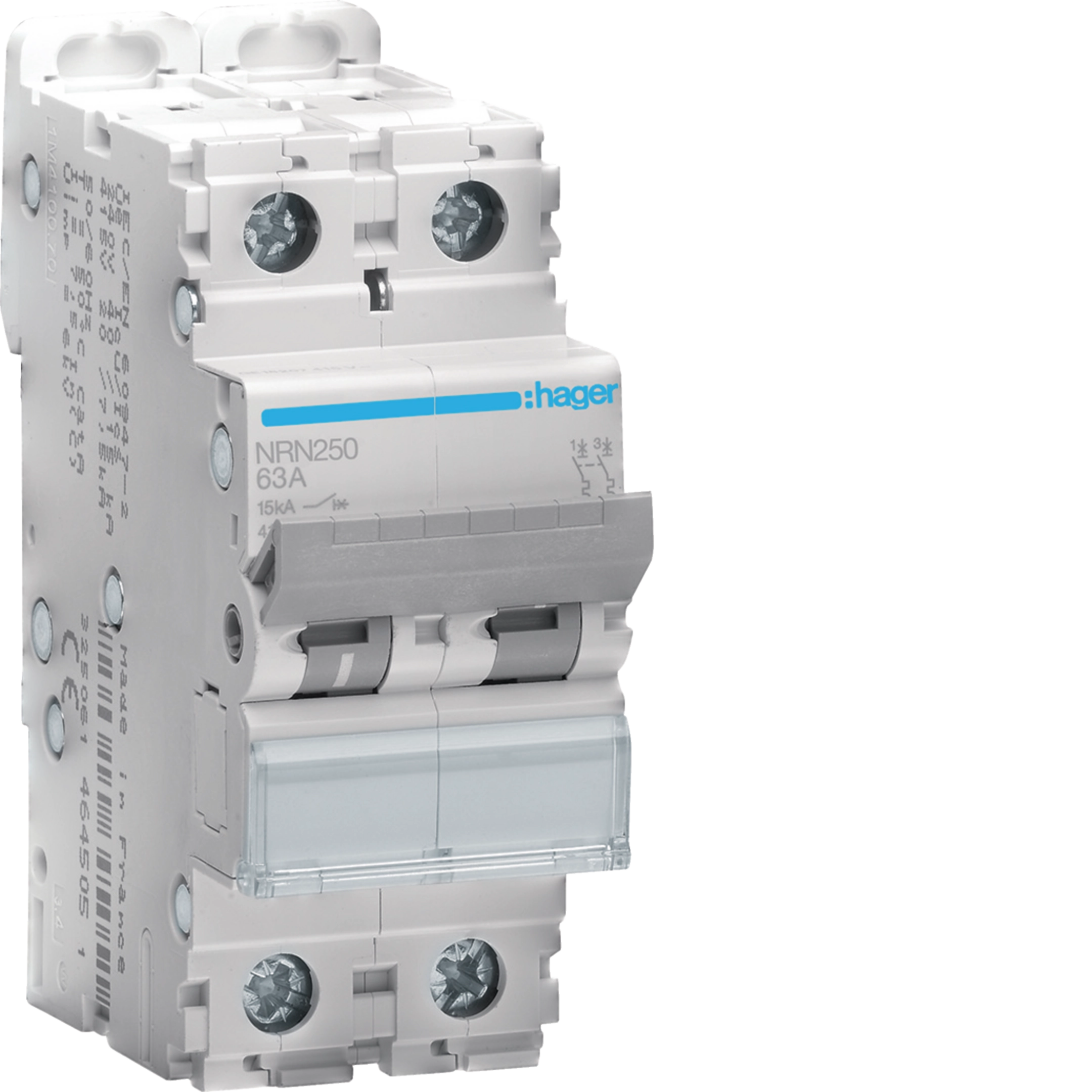 50A 2P 15KA C-CURVE MCB