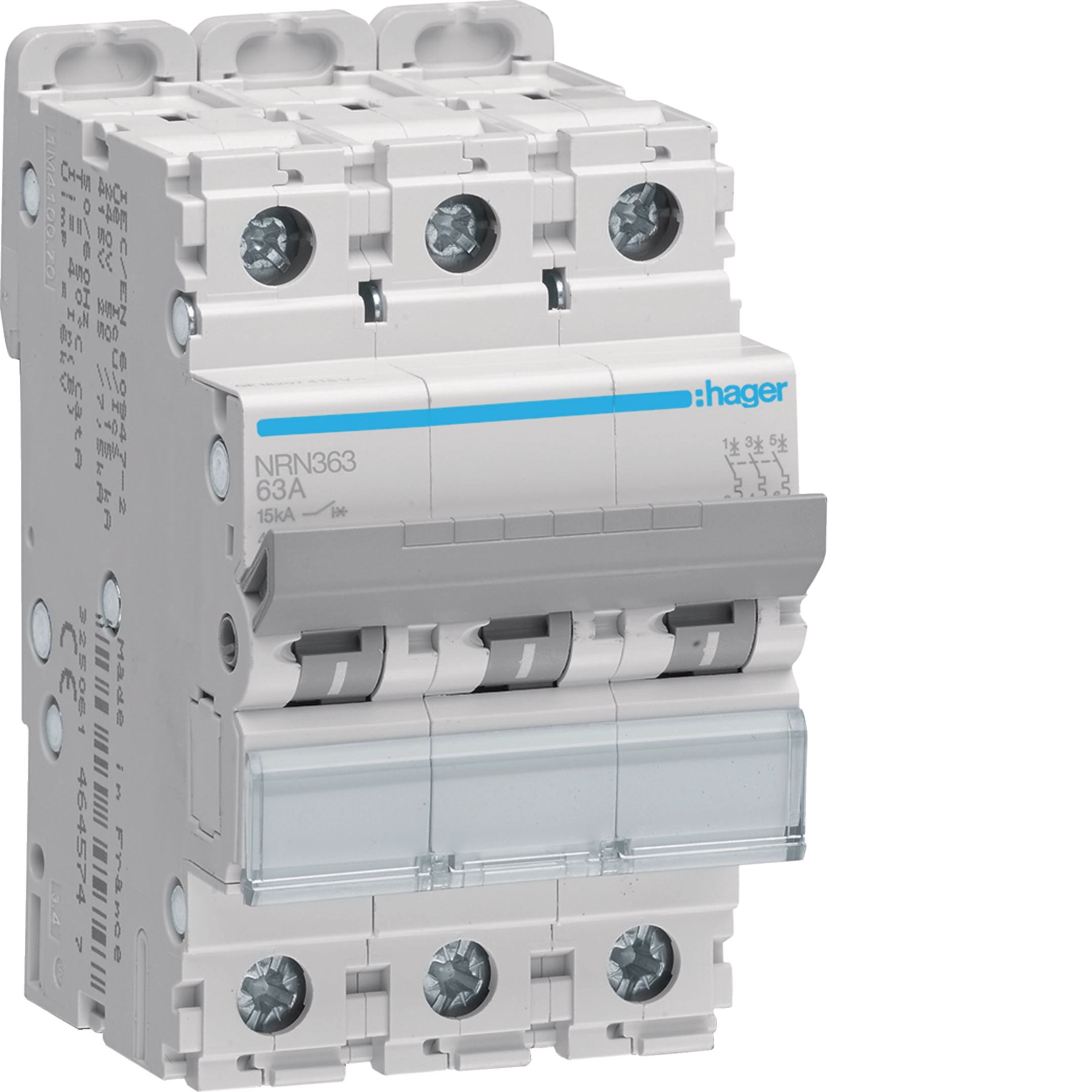 63A 3P 15KA C-CURVE MCB