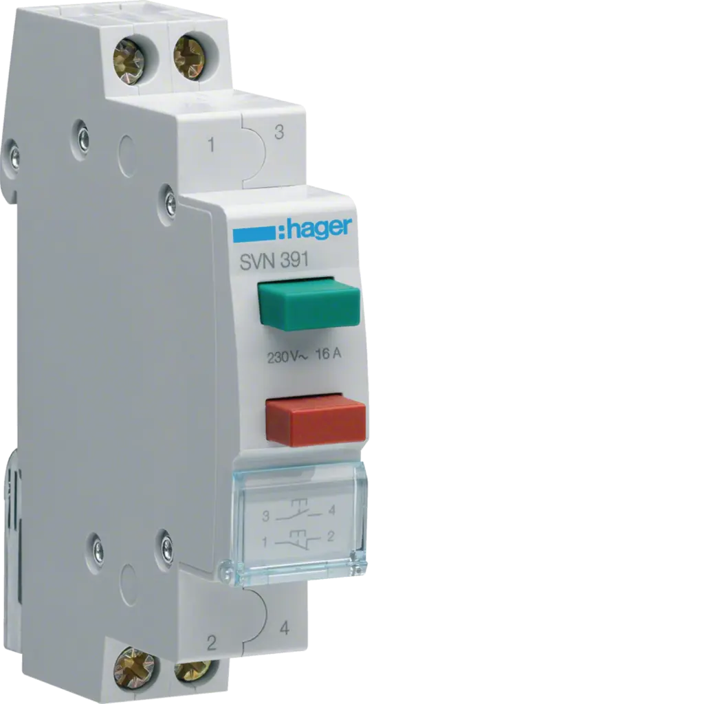 [SVN391] NO GREEN NC RED DBL PUSHBUTTON