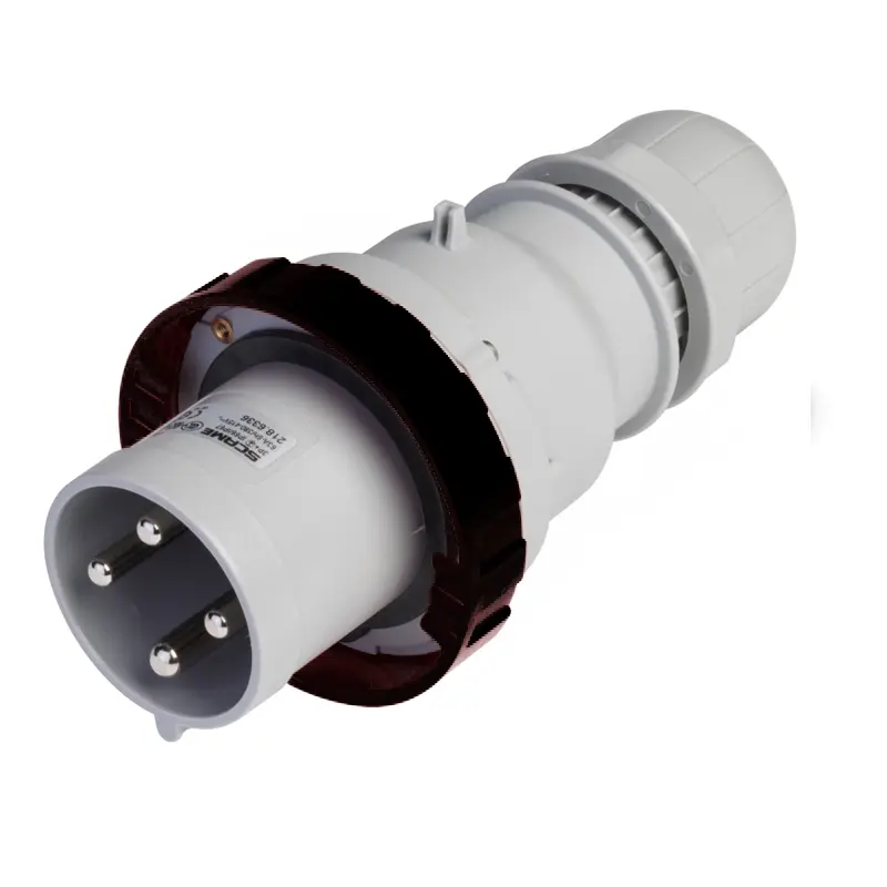 63A 3P+E IP67 MALE PLUG (7h)