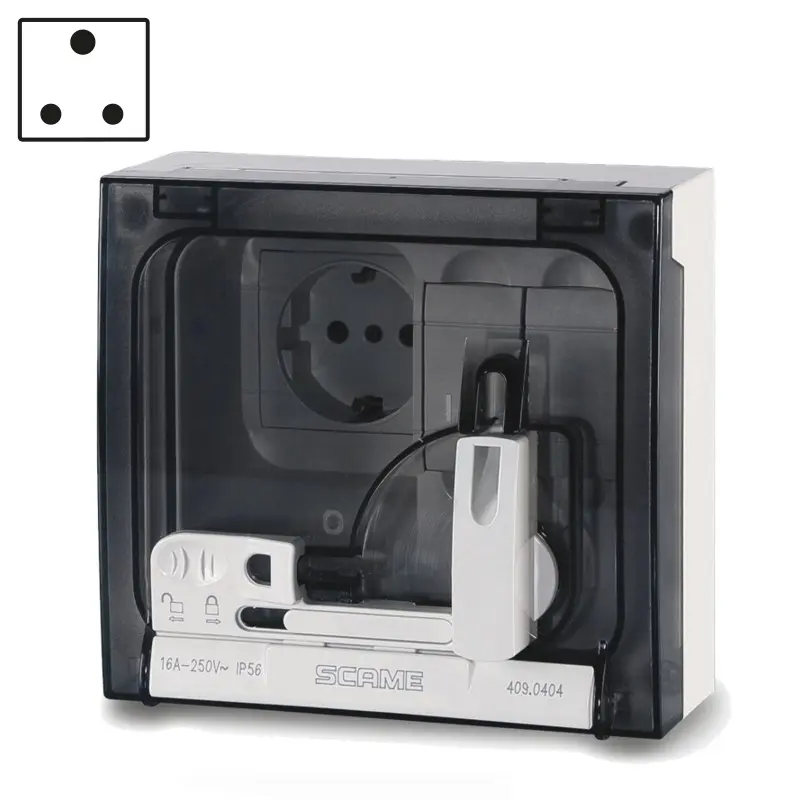 [409.0428] IP56 OMNIA COV. EVOLUTION SOCKETS