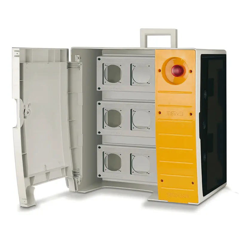 [657.0938-000] MBOX3 + 9x16/32A OMNIA SW SOCKET