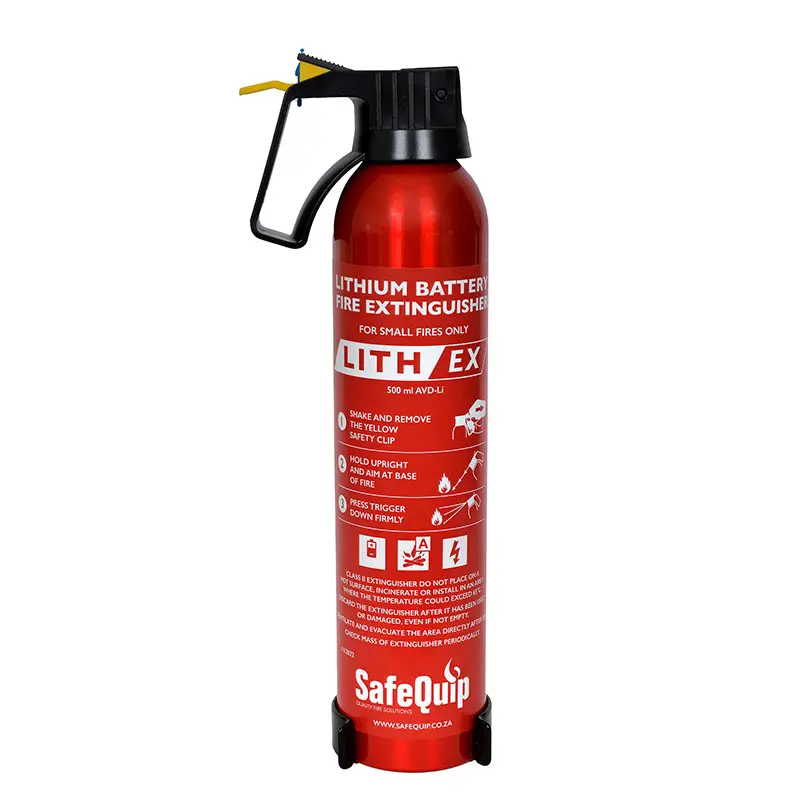 Safequip Lithium Battery Fire Extinguisher (500ml)