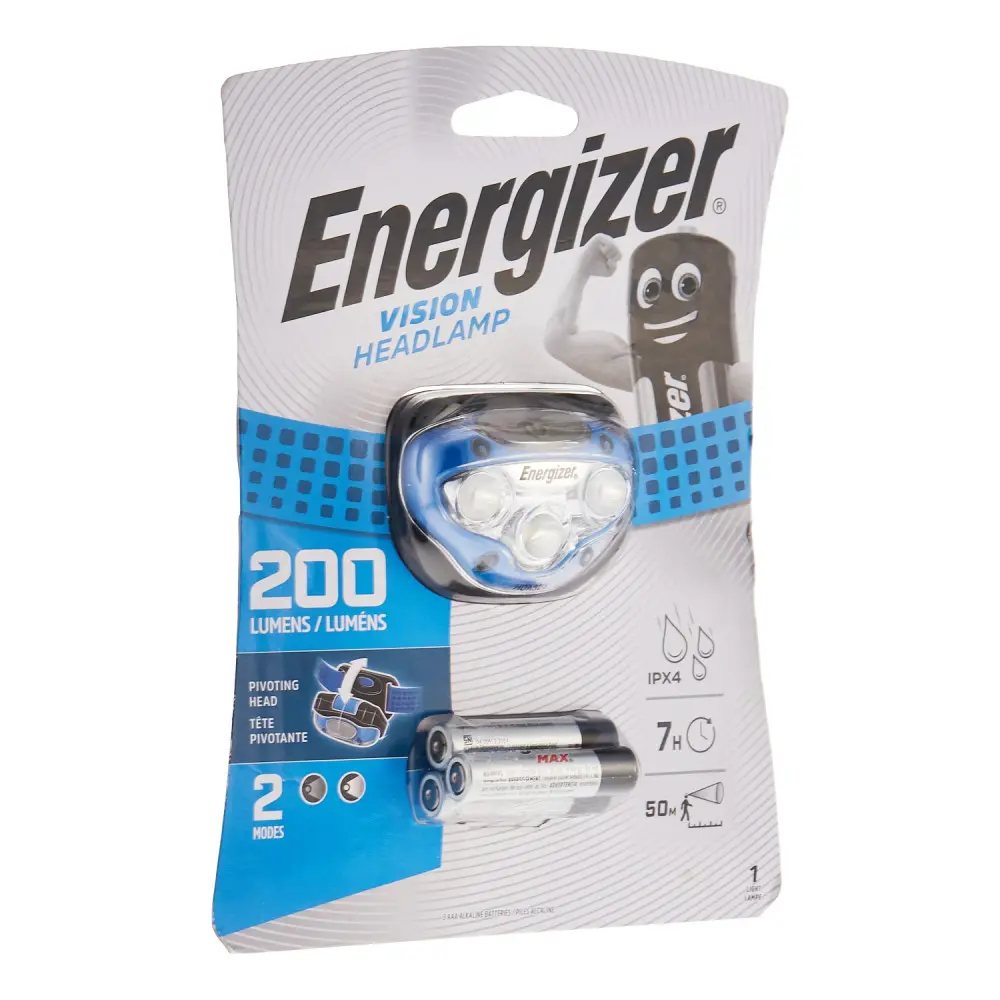 Head Lamp | Energizer 200Lum Vision Blue