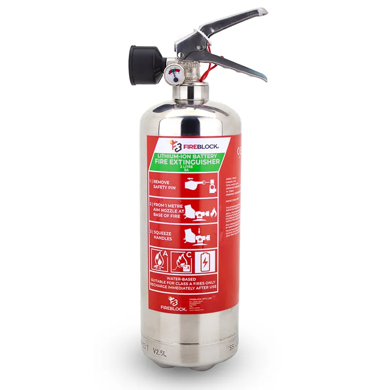 Fireblock 2l Lithium Battery Fire Extinguisher