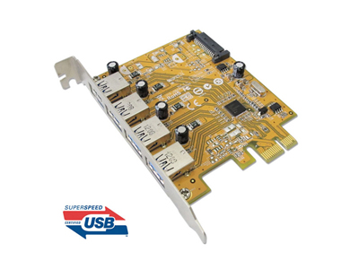 [AC-SIUSB4300] Sunix USB4300 4xUSB3.0 PCI-E