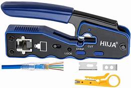 Rj45 crimp tool