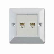 RJ45 WALL BOX double