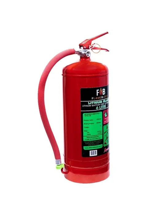 [FB_6l] Flameblock 6l Lithium Battery Fire Extinguisher
