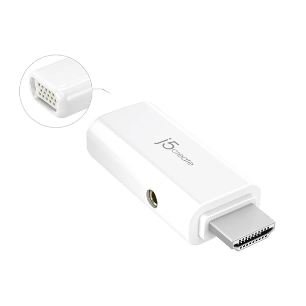 J5 JDA203 HDMi->Vga+Au COnvert