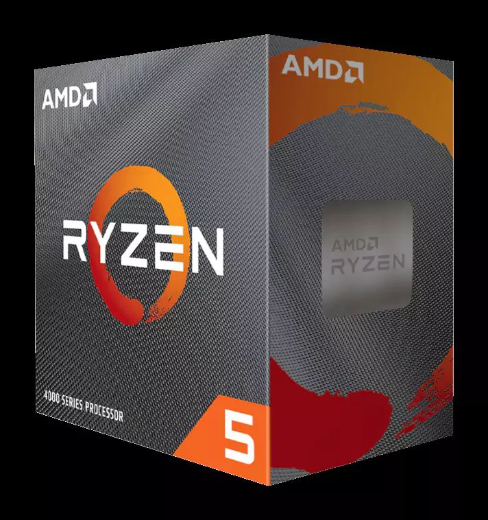 [CP-AR4500+F] AMD Ryzen 5 4500 - 6-Core , 3.6Ghz , AM4 CPU