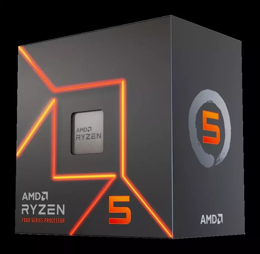 [CP-AY7600+GF] AMD Ryzen 5 7600 - 6-Core , 3.8Ghz , AM5 CPU