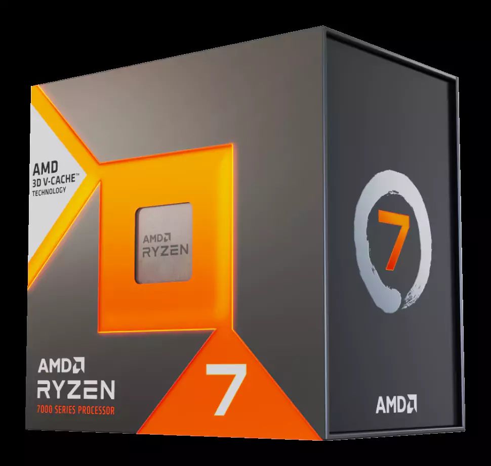 AMD Ryzen 7 7800X3D - 8-Core , 4.2Ghz , AM5 CPU