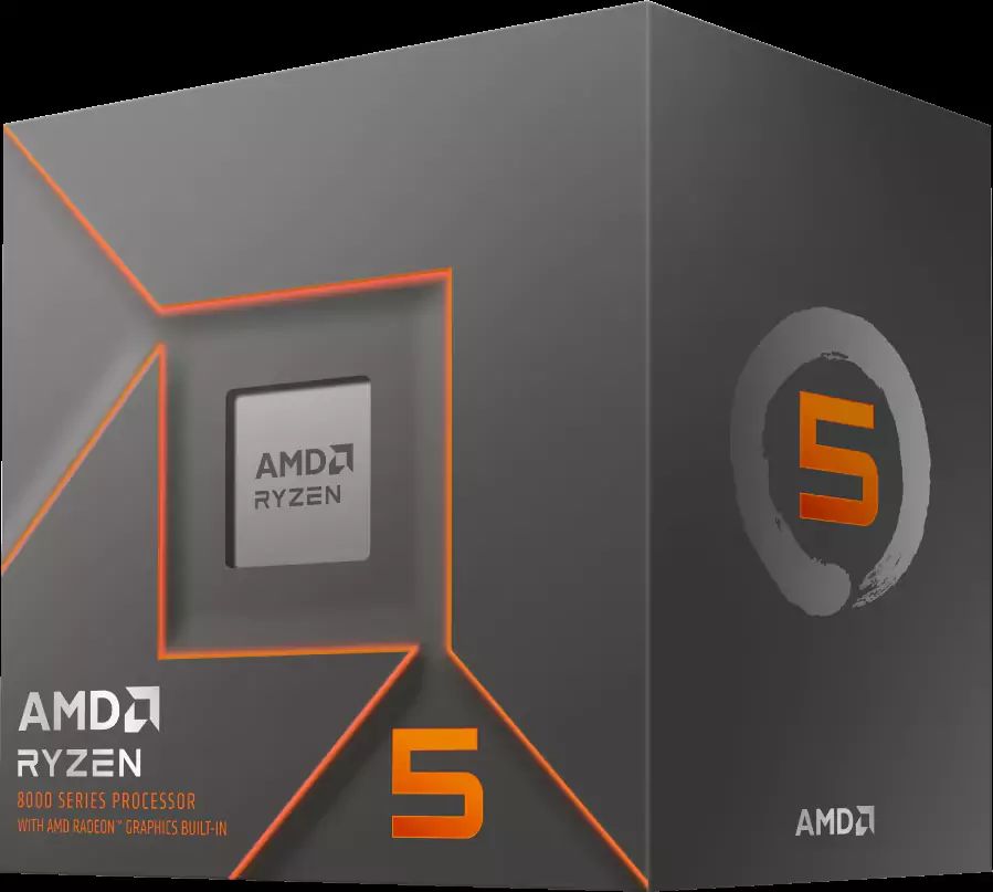 AMD Ryzen 5 8500G - 6-Core , 4.3Ghz , AM5 CPU