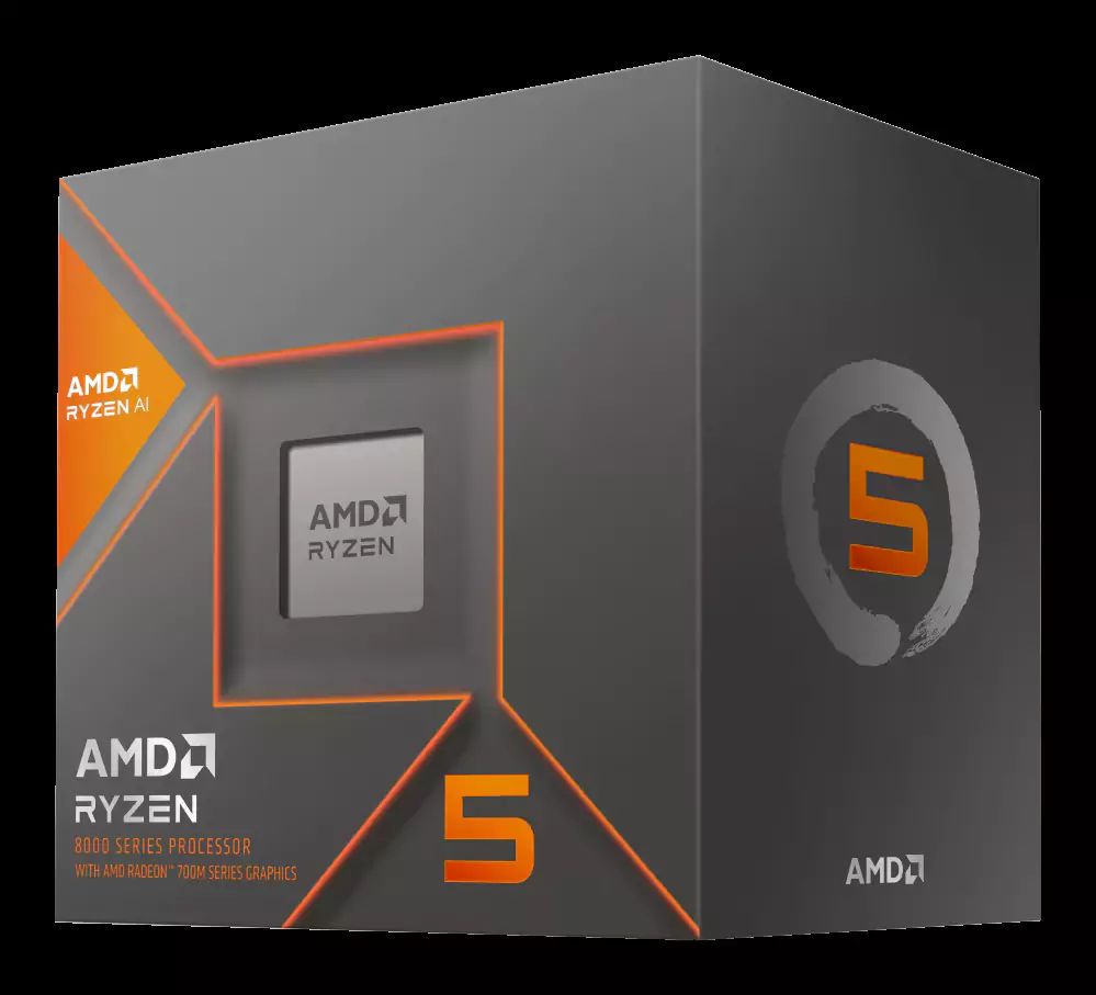 [CP-AY8600+GF] AMD Ryzen 5 8600G - 6-Core , 4.3Ghz , AM5 CPU