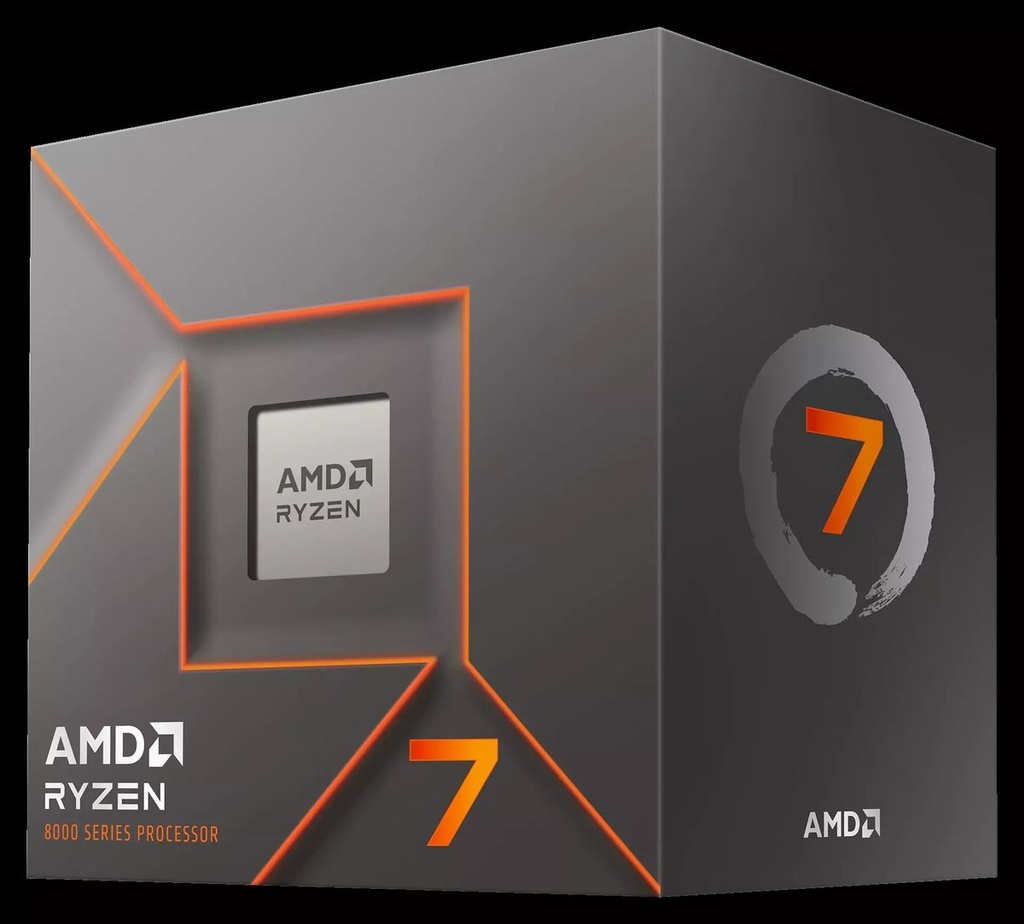 [CP-AY8700+F] AMD Ryzen 7 8700F - 8-Core , 4.1Ghz , AM5 CPU