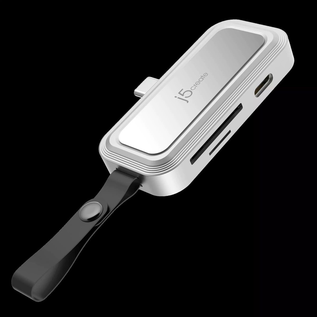 [CR-JCHSD34] J5Create - JCHSD34W USB-C to SD/microSD Adapter for Smartphones