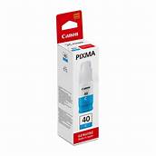 Canon gi-40 Cyan ink bottle