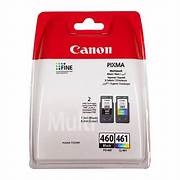 *Canon pg-460 blk+cl-461 color