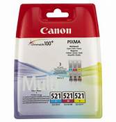 *Canon cli-521C+M+Y multi pack