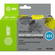 HP cz112ae no.655 Yellow ink
