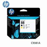 HP c9381a no.88 Head Blk+Yello