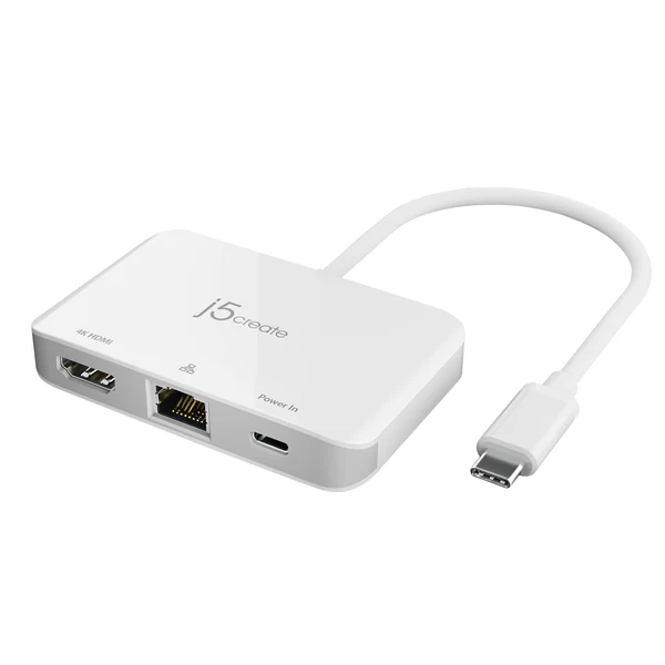 [DS-JCA351] J5 JCA351 type-C Hdmi+Gb+t.C