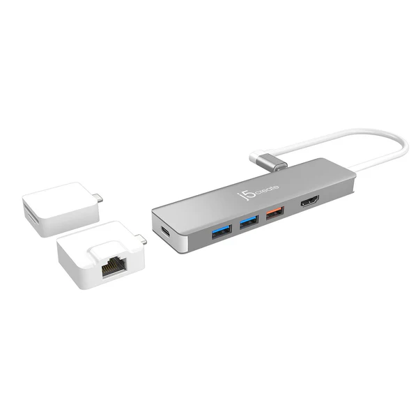[DS-JCD375] J5 JCD375 type-C 9in1 ultradrv