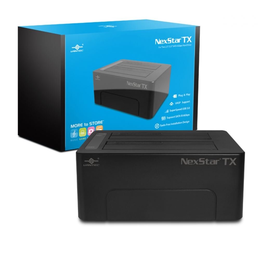 Vantec D428 dualbay hdd dock