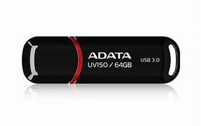 Adata UV150 64GB USB3.2 Gen1 Type-A Flash Drive - Black