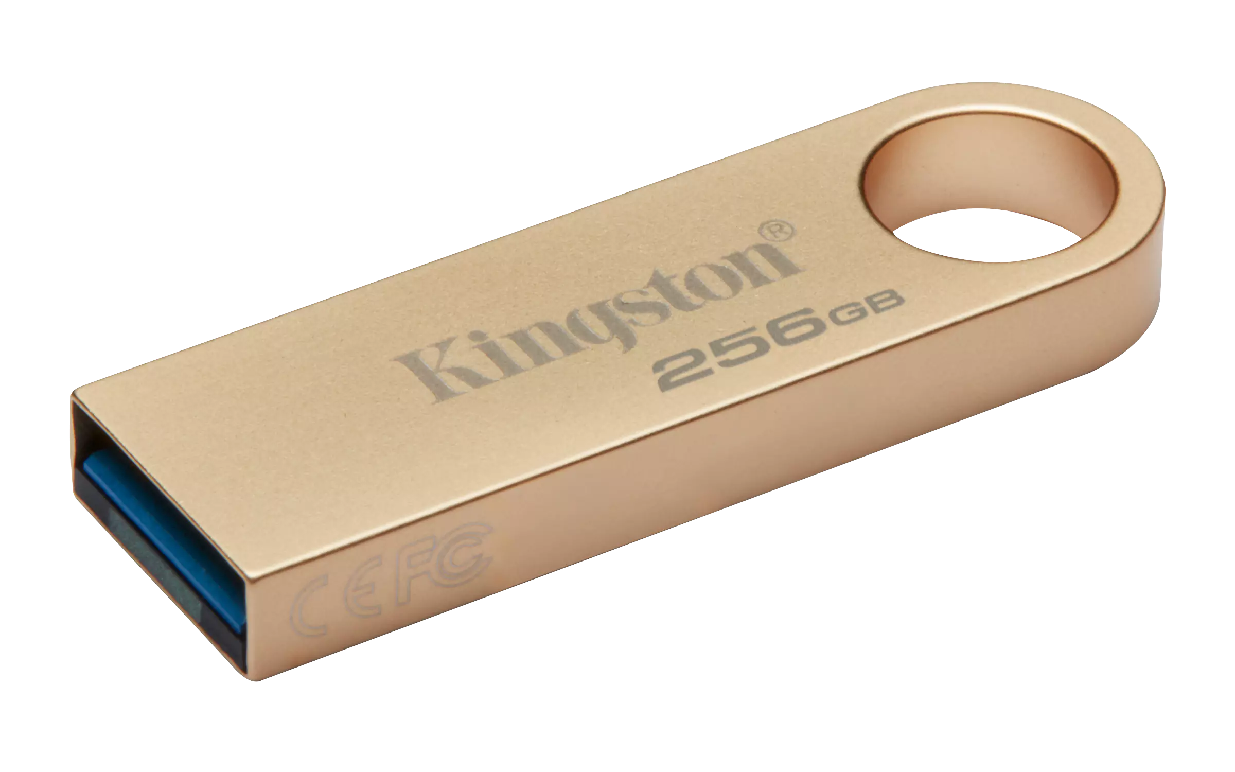 Kingston DataTraveler SE9 G3 256GB USB3.2 Gen1 Type-A Flash Drive - Gold