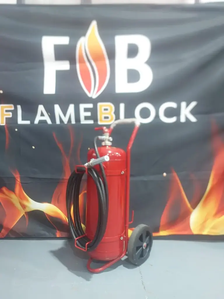 Flameblock 25l Lithium Battery Fire Extinguisher