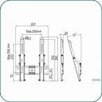 [LE-AEF220] Aavara EF220 wall mount kit
