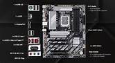 [MB-GB860DS3H] Gigabyte B860 DS3H - 4x DDR5, 2x M.2, LGA1851, ATX