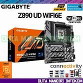 Gigabyte Z890 UD - 4x DDR5, 4x M.2, LGA1851, ATX