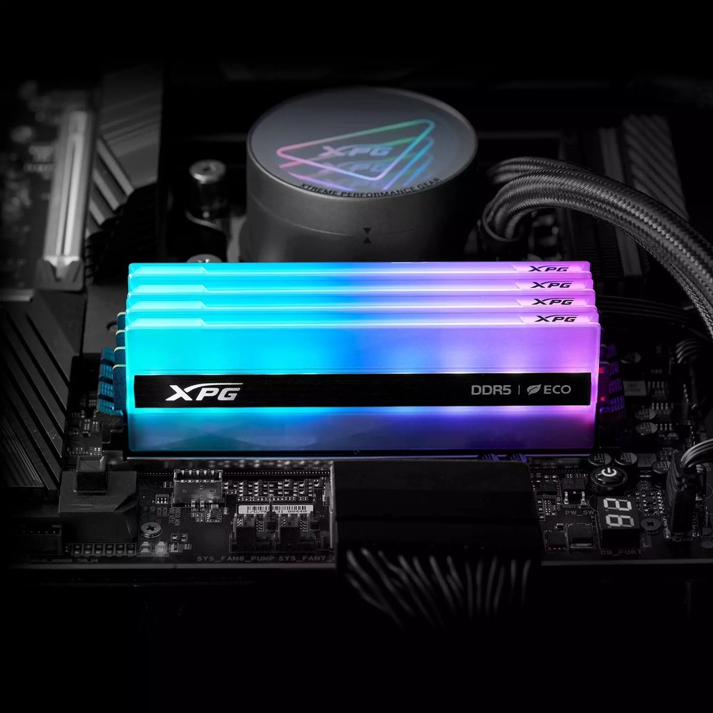 Adata XPG Lancer Neon RGB - 16GB x1 (16GB) , DDR5-6000MT/s , CL30