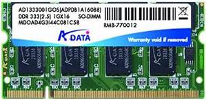 [ME-K1GDV333] 200-pin PC 2700 DDR 333 Type b