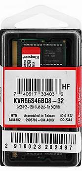 [ME-K5N32V56] Kingston ValueRam - 32GB x1 (32GB), DDR5-5600MT/s, CL46, SO-DIMM