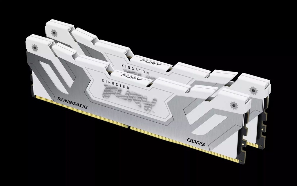 Kingston Fury Renegade - 16GB x2 (32GB) , DDR5-6400MT/s , CL32 , White