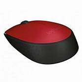 Logitech M171 Blk+Red c/less