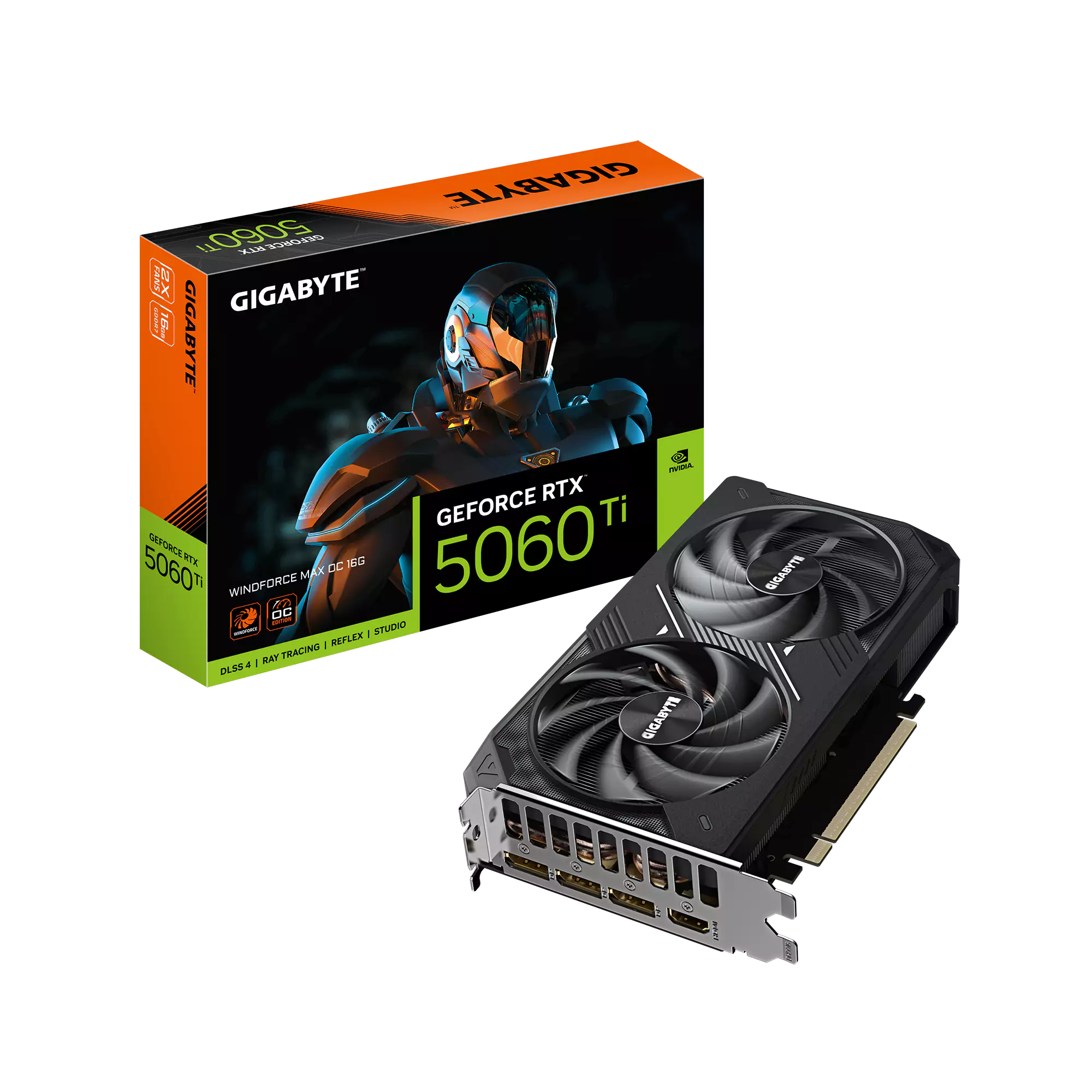 Gigabyte RTX 5060 Ti Windforce OC Max 16GB GDDR7 Graphics Card