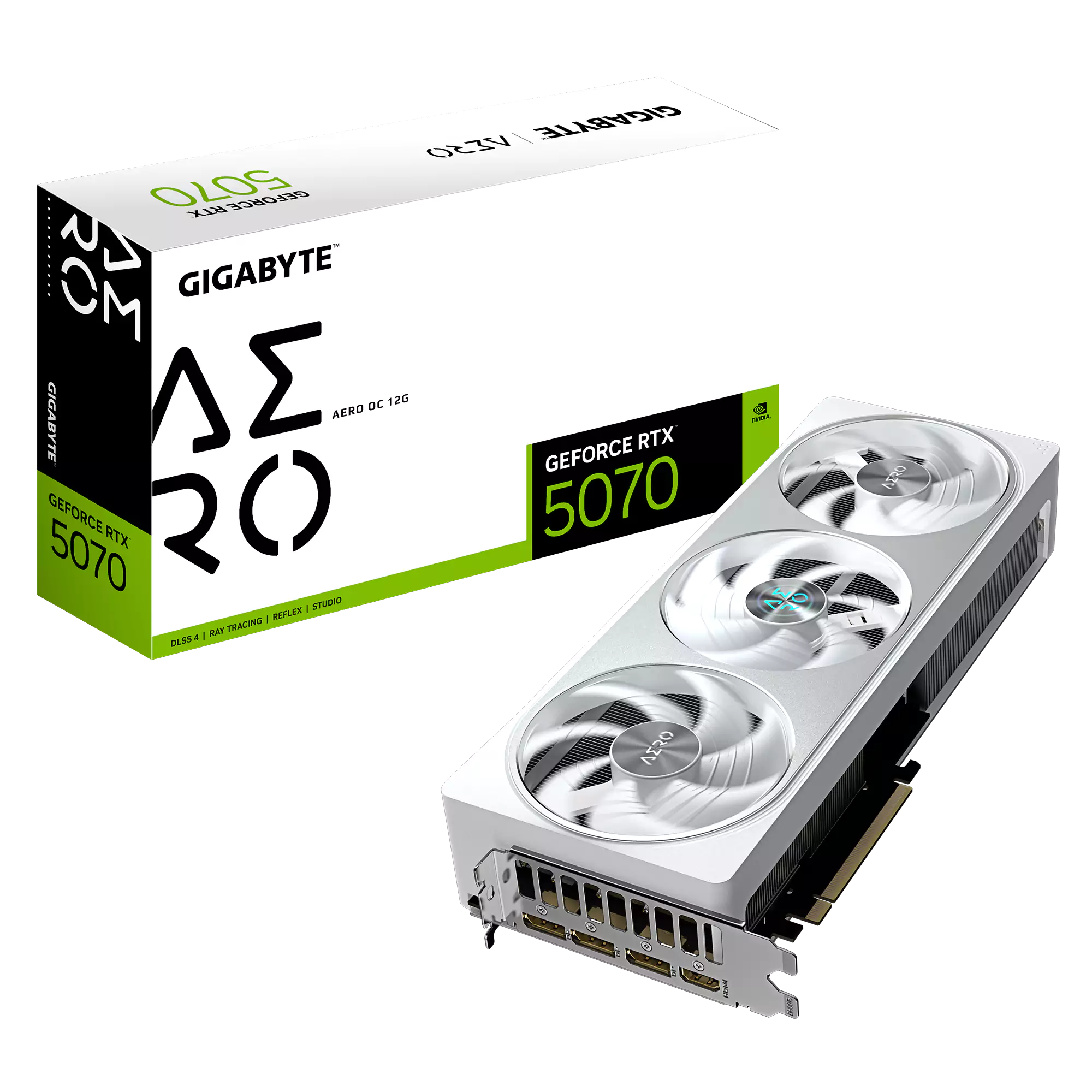 Gigabyte RTX 5070 Aero OC 12GB GDDR7 Graphics Card
