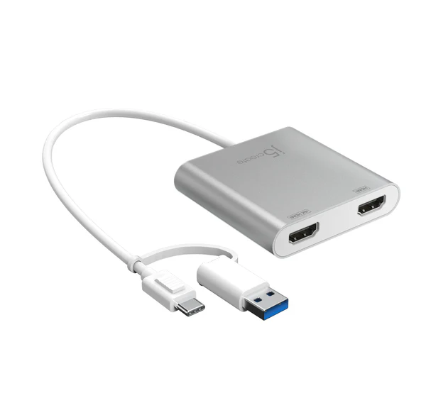 !!J5 JCA365 type-A/C ->2x HDMi