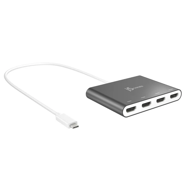 J5 JCA366 type-c ->4x HDMi