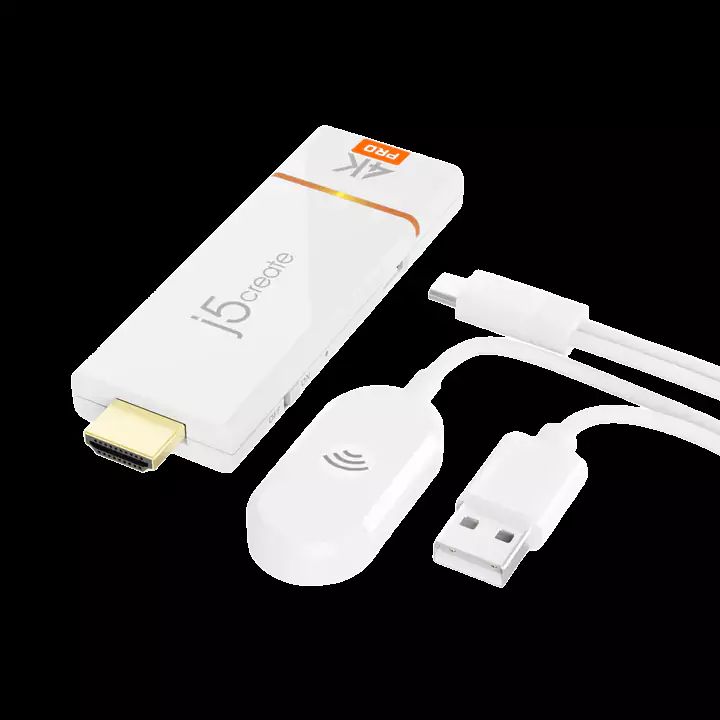 [SC-JVAW76P] J5Create - JVAW76PRO ScreenCast 4K Pro Wireless Display Adapter